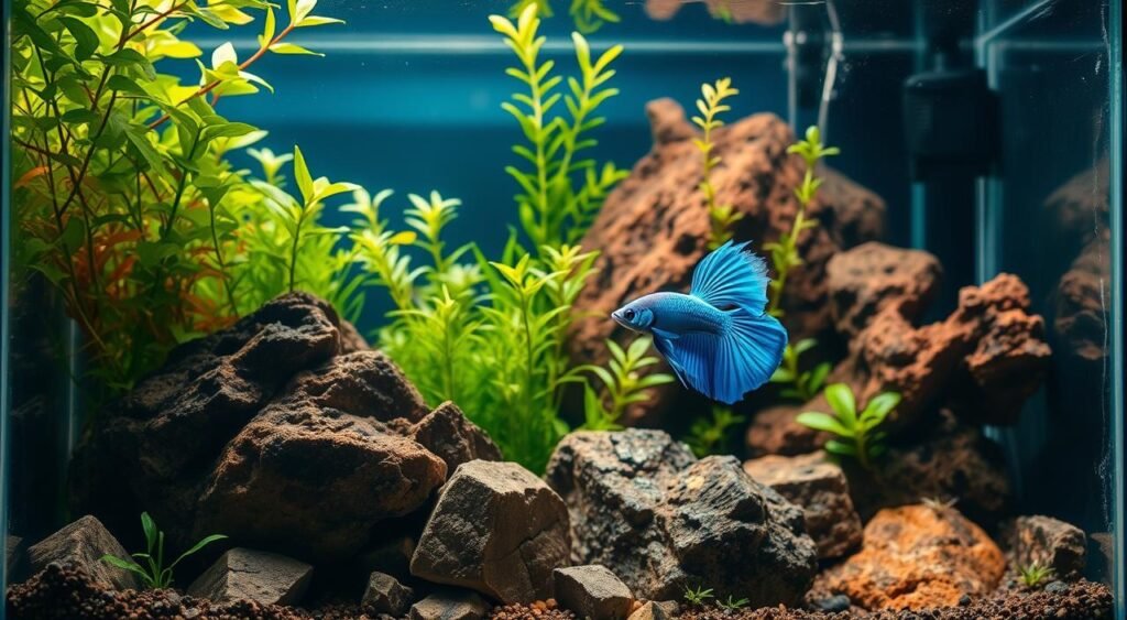 Filtro para aquario do peixe betta