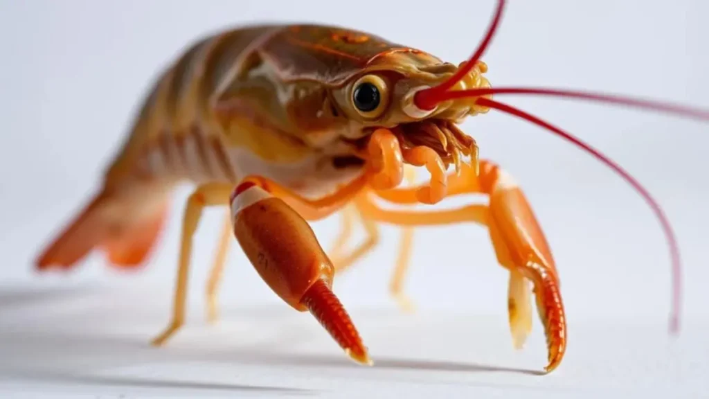 pratos deliciosos com o camarão pistola