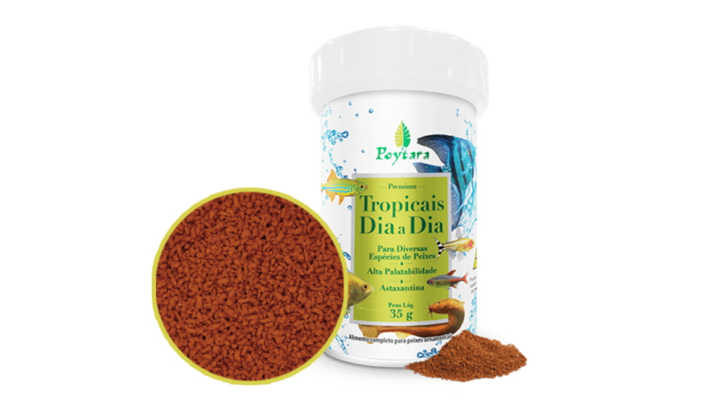 Como usar corretamente a Ração Poytara Tropicais Dia a Dia