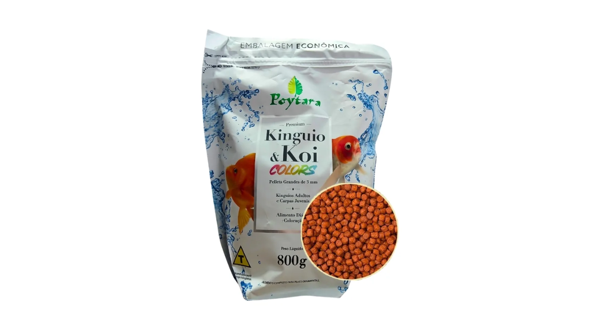 ração Poytara Kinguio & Koi Colors