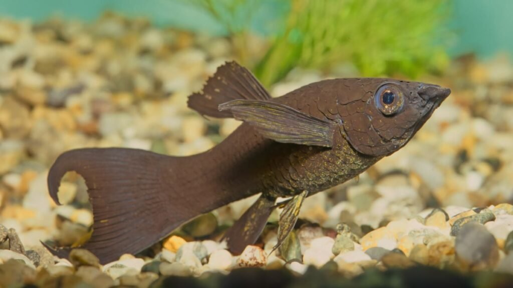Peixe Molinésia Negra