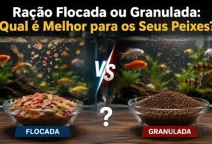 Ração Flocada ou Granulada Qual é Melhor para os Seus Peixes
