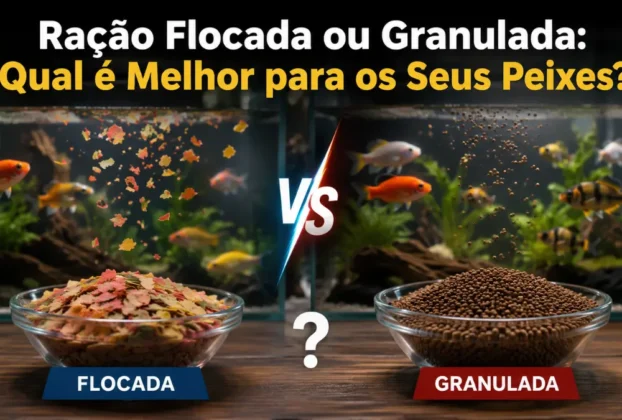 Ração Flocada ou Granulada Qual é Melhor para os Seus Peixes