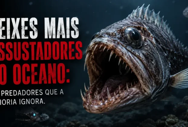 Peixes mais assustadores do oceano